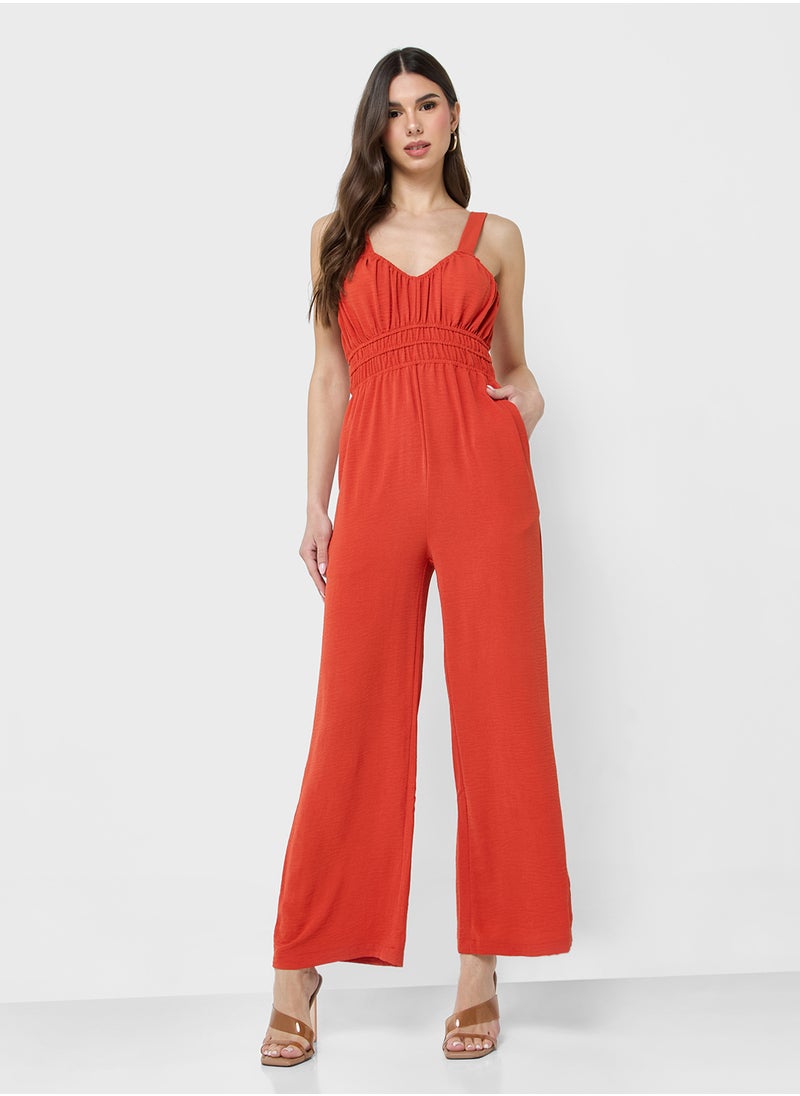 Ginger V Neck Jumpsuit  - Image 4
