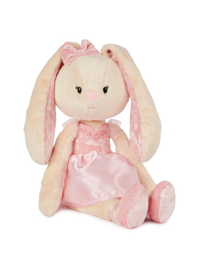 GUND Take-Along Friends Plush, Curtsy Ballerina Bunny, Bunny Stuffed Animal for Ages 1 and Up, Pink, 15" - Image 1