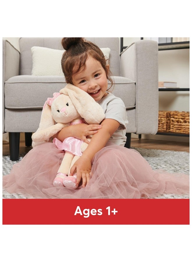 GUND Take-Along Friends Plush, Curtsy Ballerina Bunny, Bunny Stuffed Animal for Ages 1 and Up, Pink, 15" - Image 3