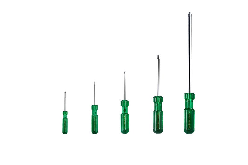 Taparia Screw Driver Kit 1017, 5 Pieces, Green & Silver, 5 pc - Image 5