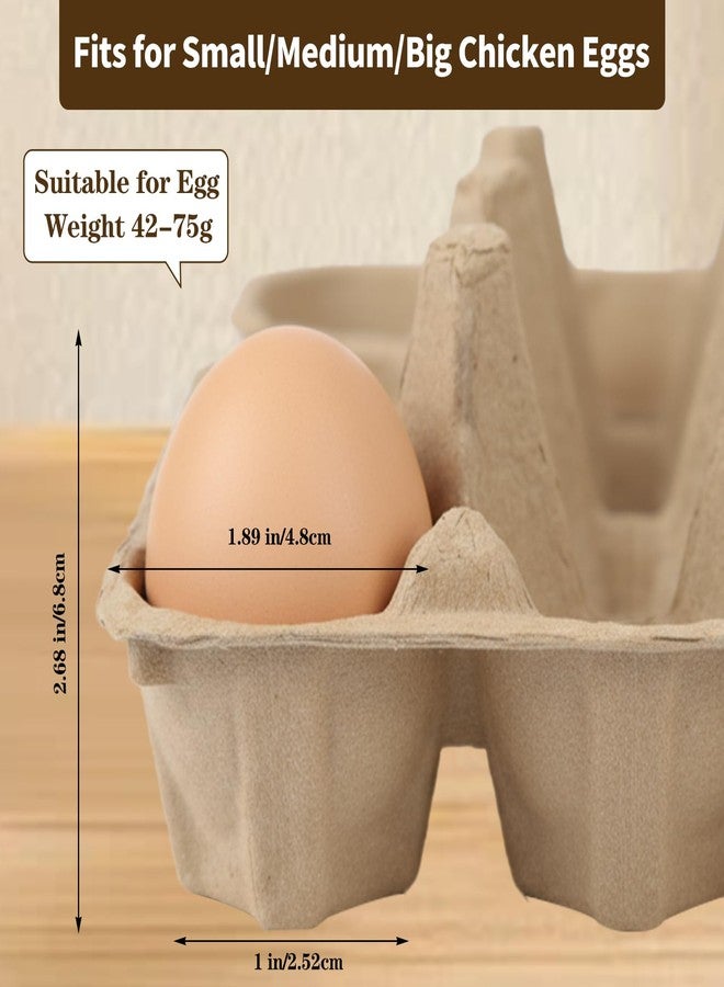 DecarDamai 30 Pack Egg Cartons 18 Count - 3x6 Grids Egg Cartons for Fresh Eggs, Sturdy Cardboard Eggs Storage Containers for Household, Kitchen, Farm, Market - Image 3