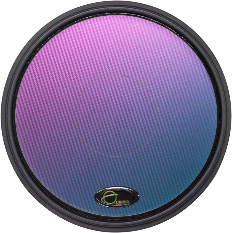 Offworld Percussion Off-World Practice Pad V3B-VMLBC Invaders VML Pad Blue Chameleon - Image 1