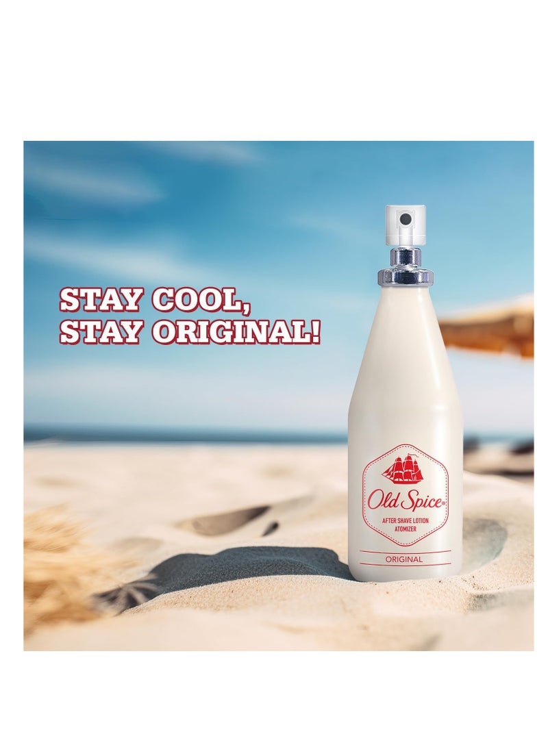 أولد سبايس ASL لوشن ما بعد الحلاقة الأصلي - بارد ، عطري ومنعش ، 150 مل - Image 2