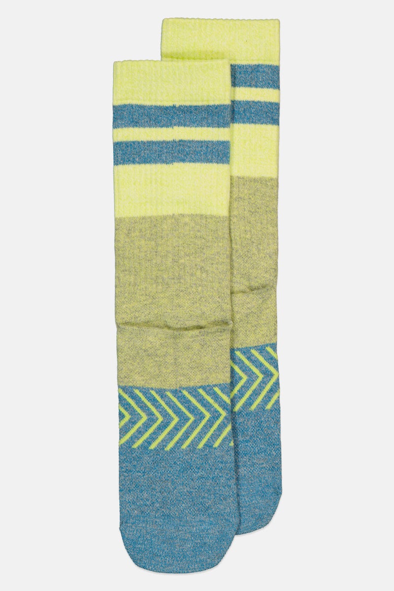 SKECHERS Women Stripe Crew Socks, Multicolor - Image 2