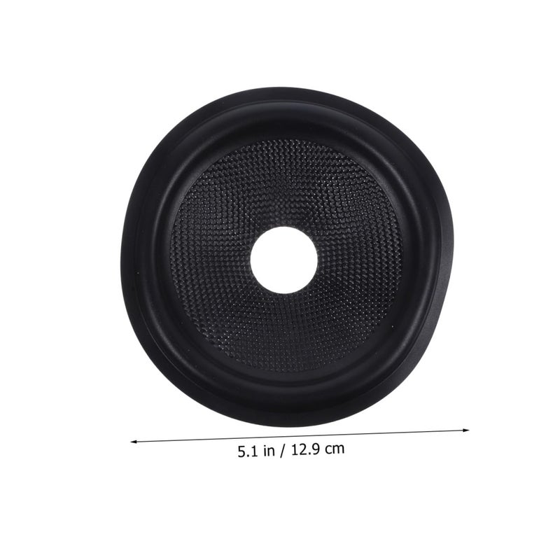 5 Inch Subwoofer Speaker Cone Replacement Part With Rubber Edge For DIY Repair - Image 3