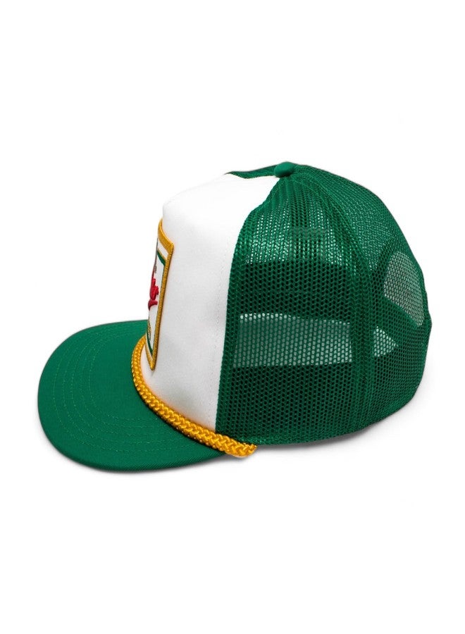 AMERICAN NEEDLE Miller High Life Beer Adjustable Snapback Baseball Hat (23008B-MHL-WHKL) - Image 4