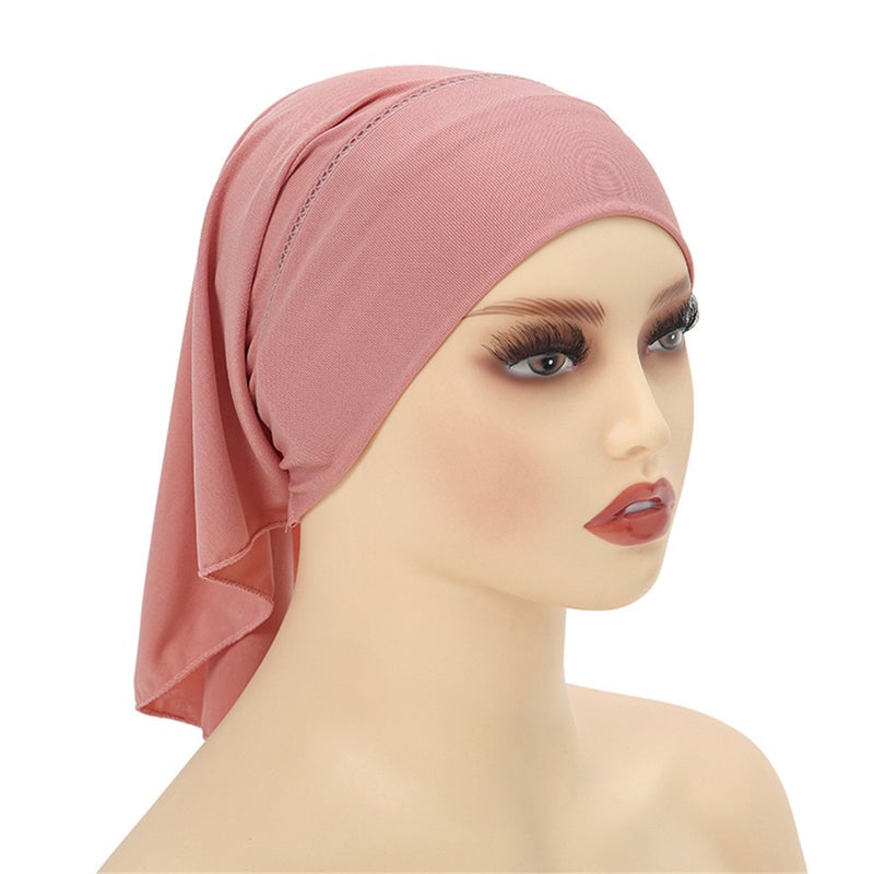 Wide Hairband Hair Accessory Shiny Cap Cloth - Image 3