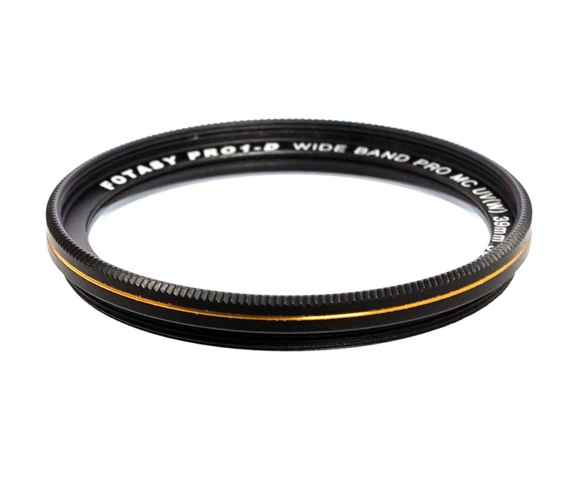 Fotasy 39mm Ultra Slim UV Protection Lens Filter, Nano Coatings MRC Multi Resistant Coating Oil Water Scratch, 18 Layers Multi-coated 39 mm MCUV Filter, Transmission Rate â‰¥ 99.7%, Schott B270 Glass - Image 2