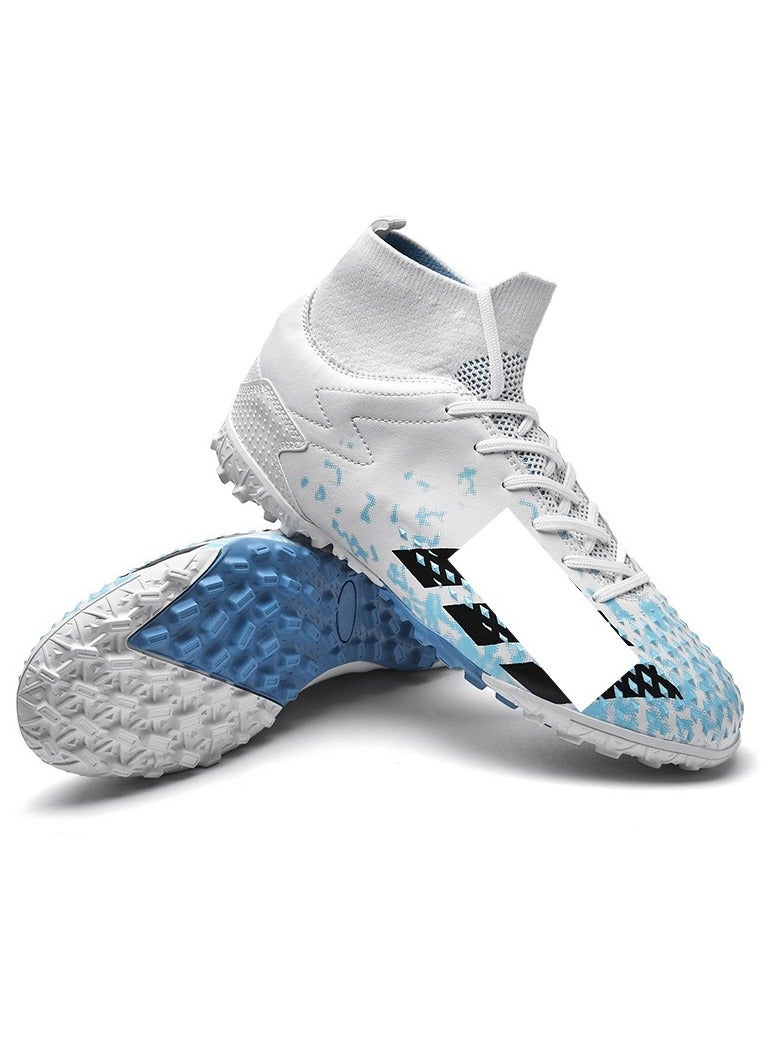 KUYING New High Top Anti slip Football Shoes