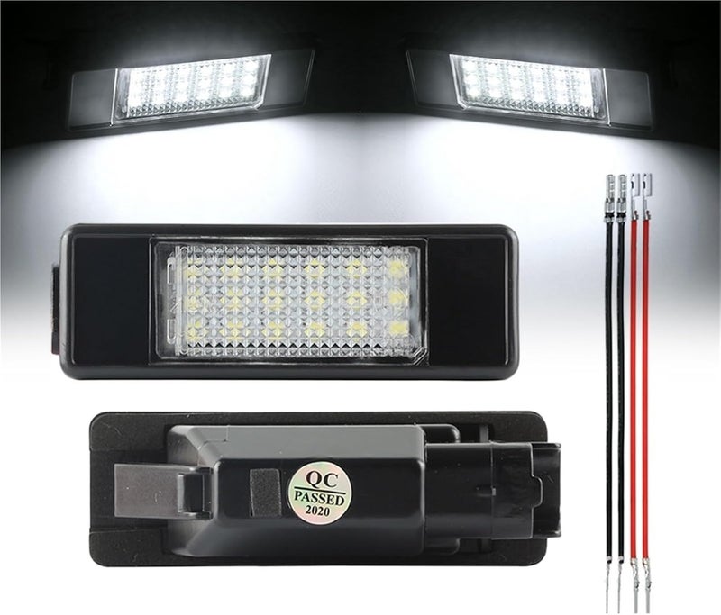 DEMULAX LED Car License Plate Light Set - Image 1