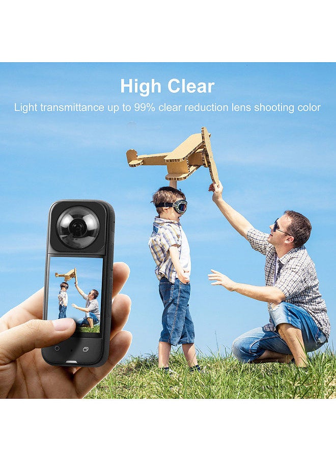 2pcs Panoramic Camera Lens Guards Lens Protective Cover Lens Protector Compatible with Insta360 X3 Camera - pzsku/Z4871CDA9E461B489E3D0Z/45/_/1691117094/bdd089fd-44fe-445d-a929-1cdf4e242f64