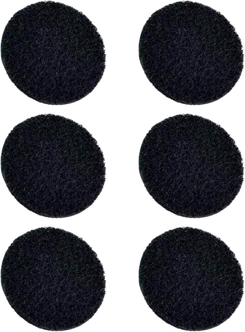 6 Pcs Activated Carbon Filters for J5 Ashtray, Washable and Reusable Air Purifier Replacements, Round Design, Improves Home Air Quality - Image 1