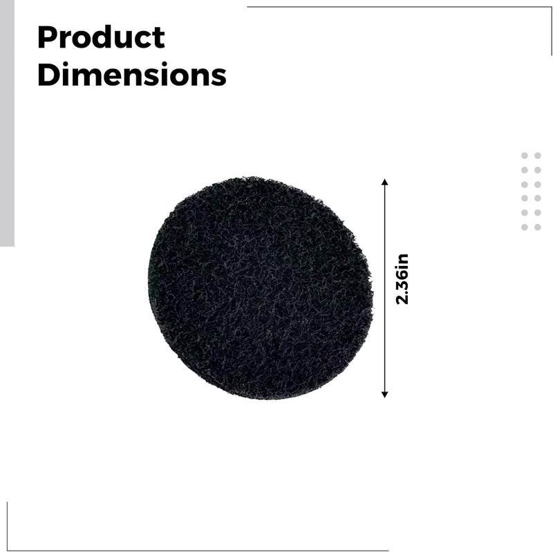 6 Pcs Activated Carbon Filters for J5 Ashtray, Washable and Reusable Air Purifier Replacements, Round Design, Improves Home Air Quality - Image 5