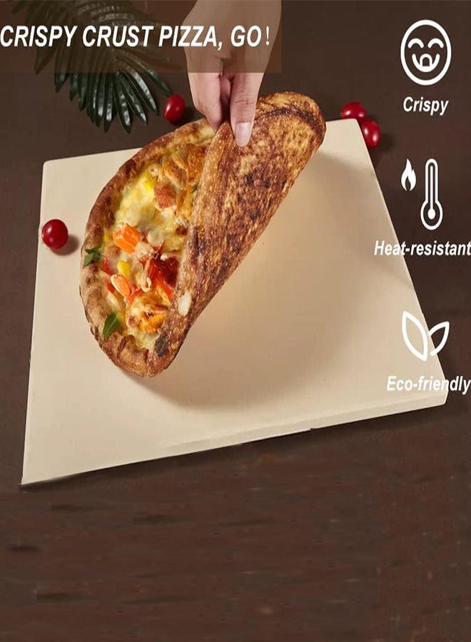 Pizza Stone for Oven and Grill Thick Cooking Stone Durable and Safe Baking Stone for Pizza Bread Pie BBQ  - Image 5