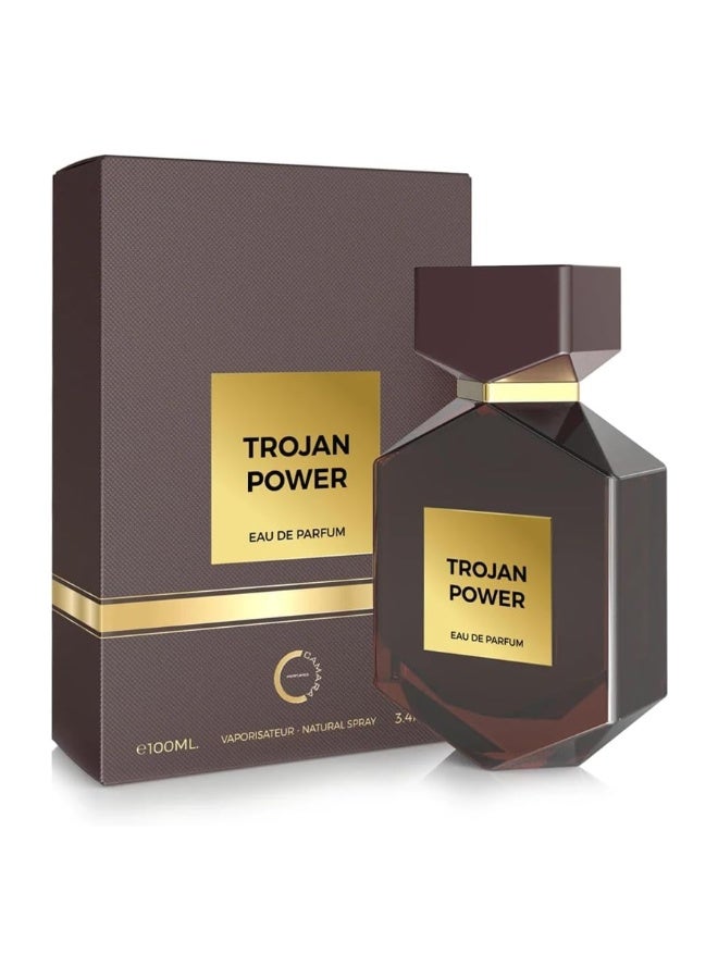 كامارا تروجان باور - للرجال - أو دو برفيوم - 100 مل - Image 1
