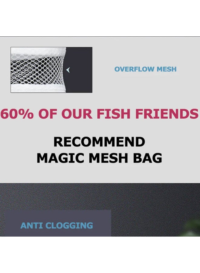 Filter bag for large and medium-sized fish tanks, size 19X38 cm - Image 5