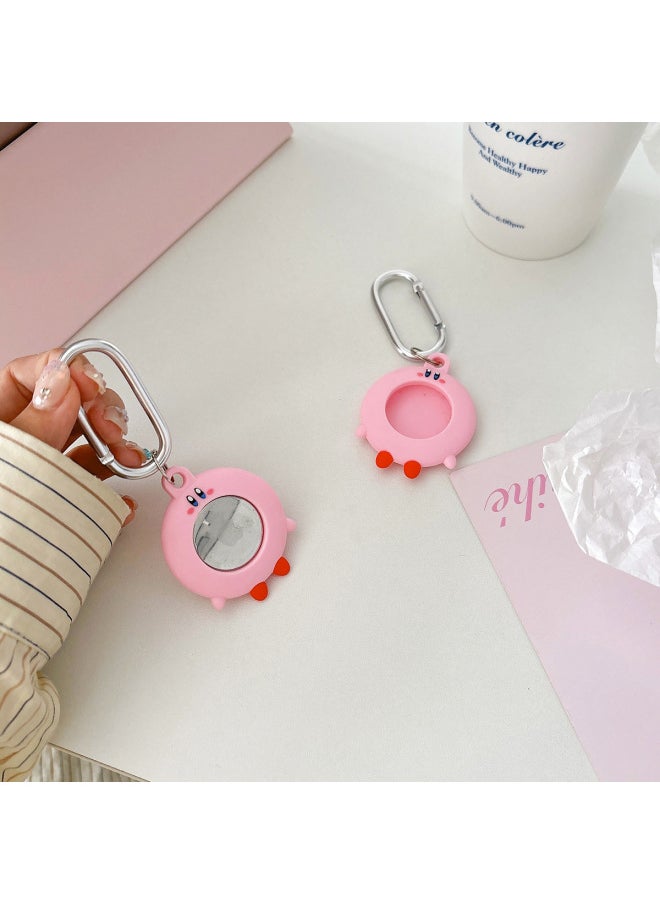 Generic - Star Card Apple AirTag Anti-loss Device Protective Case Anti-fall Pet Tracking Locator Keychain Applicable-Color:Kirby Airtag Anti-lost Device-Applicable Models:Airtag Anti-lost Device - Image 1