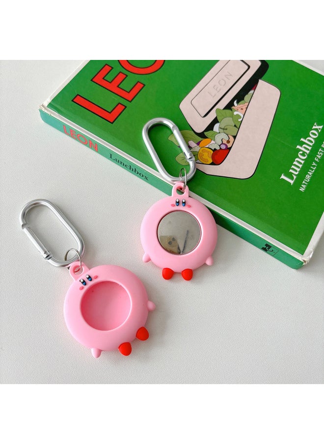 Generic - Star Card Apple AirTag Anti-loss Device Protective Case Anti-fall Pet Tracking Locator Keychain Applicable-Color:Kirby Airtag Anti-lost Device-Applicable Models:Airtag Anti-lost Device - Image 1