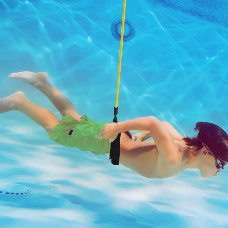 2 Sets Swimming Resistance Band Swim Training Tether Swimming Gears Swim Training Tools - Image 4