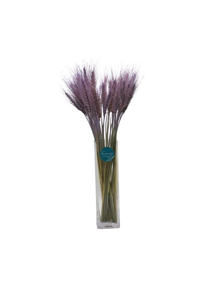 Generic Natural Dried Wheat Grass Bundle Artificial Wheat Dried Flower ( OLD lavender 100)  - Image 4