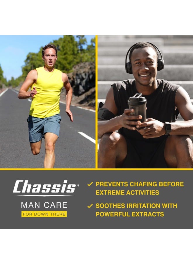 chassis Restoration Cream, Moisturizing, Anti-Chafing Cream, Soothes, Free of Talcum, Aluminum Free, Glide Like Butter, Hygiene Products for Men - Image 3