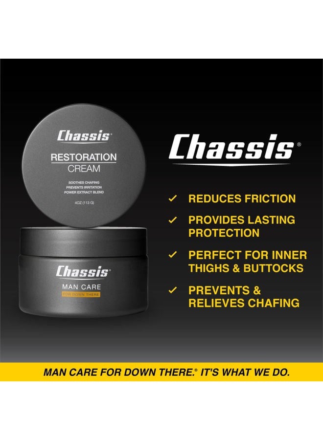 chassis Restoration Cream, Moisturizing, Anti-Chafing Cream, Soothes, Free of Talcum, Aluminum Free, Glide Like Butter, Hygiene Products for Men - Image 2
