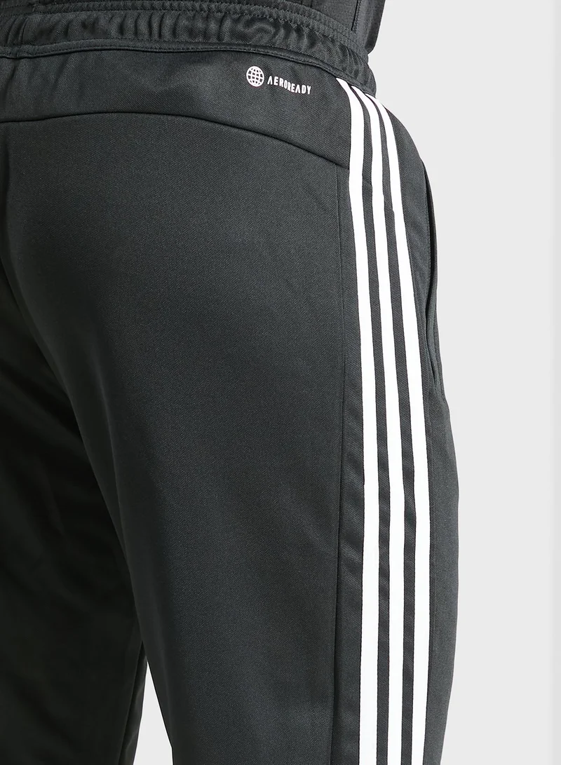 adidas بنطلون رجالي أسود بثلاث نقاط