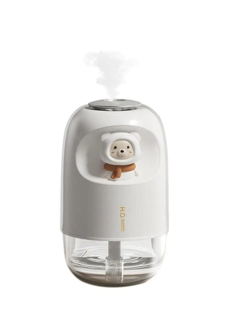 DIGI CORE 150ML Cute Pet Humidifier Mini Office Desktop Air Conditioner Room Air Humidification USB Small Household Heavy Mist Spray Colorful Aroma Diffuser - Image 1