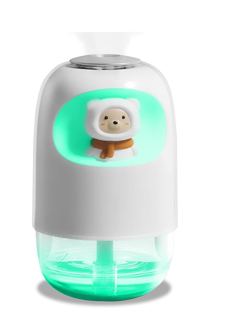 DIGI CORE 150ML Cute Pet Humidifier Mini Office Desktop Air Conditioner Room Air Humidification USB Small Household Heavy Mist Spray Colorful Aroma Diffuser - Image 2