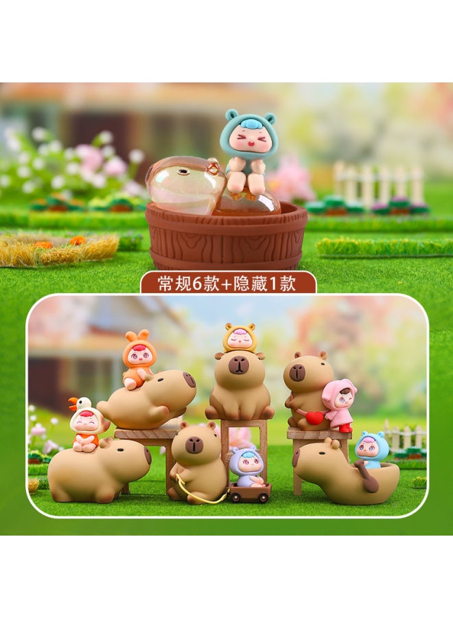 Twisting Qiankun's Little Magic Pig Blind Box Cool Trendy Toy Figure Cartoon Peripheral Desktop Decoration Children's Toy Gift