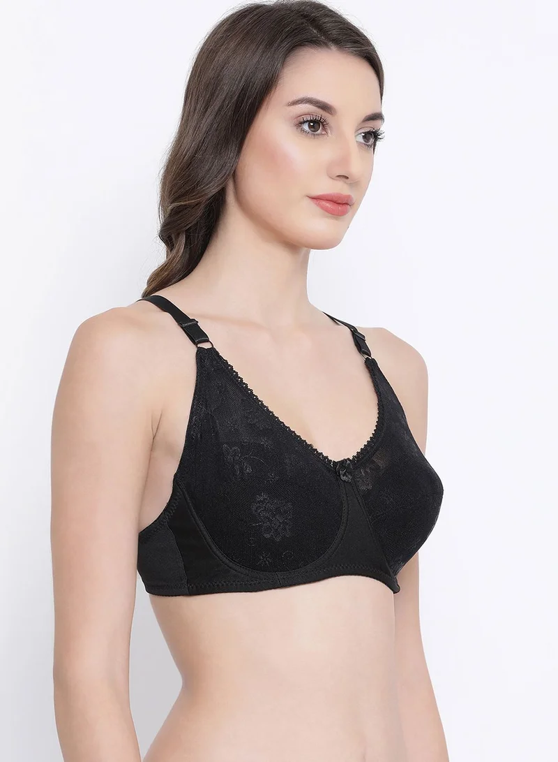 Clovia Plunge Neck Bra