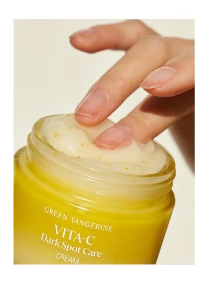 GOODAL Green Tangerine Vita C Dark Spot Care Cream 50ml - Image 3