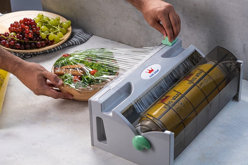 Genaric King Wrap Easy Cut Dispenser Cling Film with Cutter