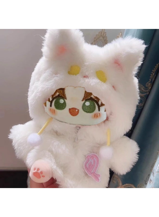 Bear Summer Cotton Doll Genuine Spot 20cm Bone Naked Doll Doll Boys Birthday Gift-Specifications:20cm Without Skeleton-Color:Gift Box Tote Bag - Image 4