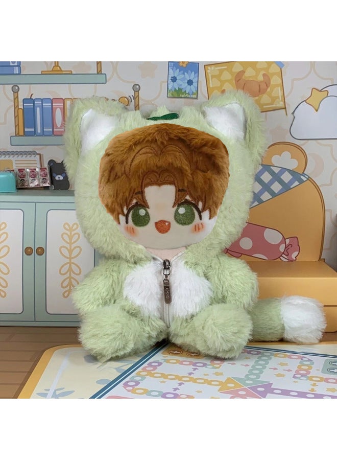 Bear Summer Cotton Doll Genuine Spot 20cm Bone Naked Doll Doll Boys Birthday Gift-Specifications:20cm Without Skeleton-Color:Gift Box Tote Bag - Image 3