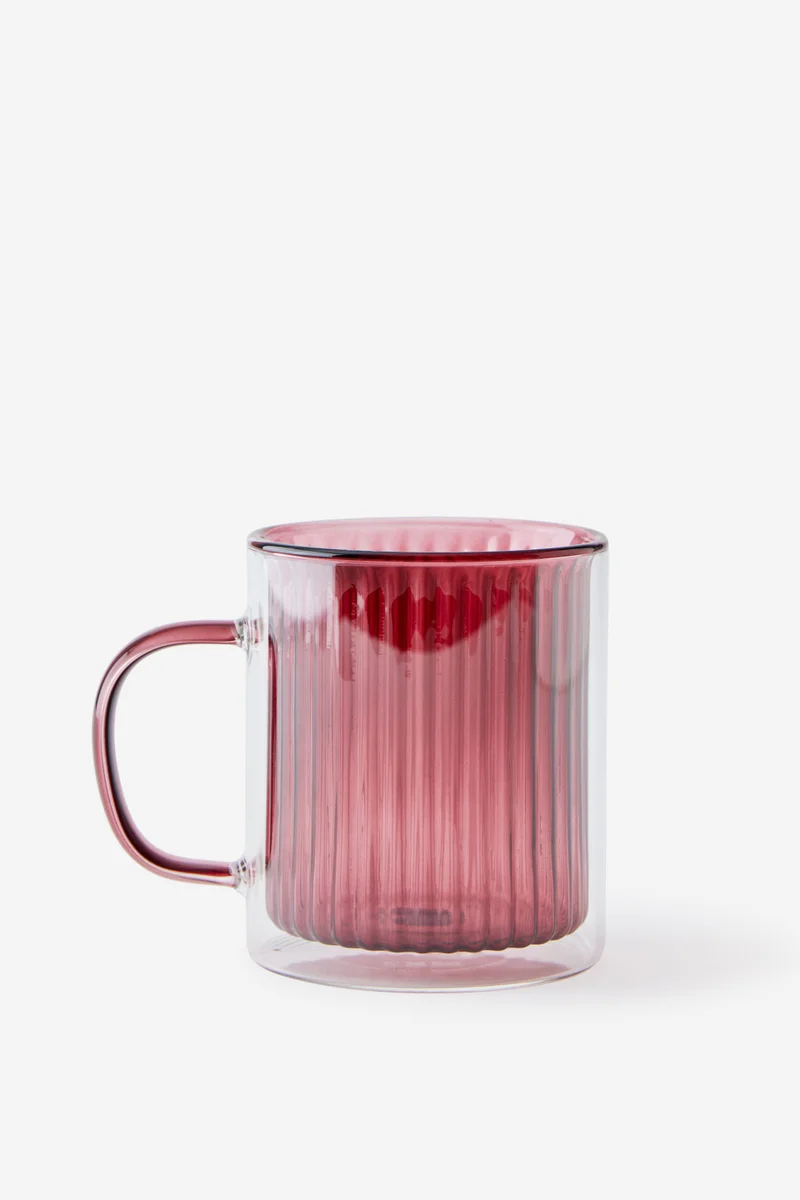 Typo DOUBLE WALLED GLASS MUG
