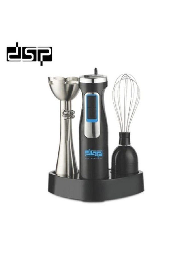 دي اس بي مجموعة خلاط يدوي 4 في 1 من دي إس بي مع قاعدة - 1200 واط (KM1137) - Image 1