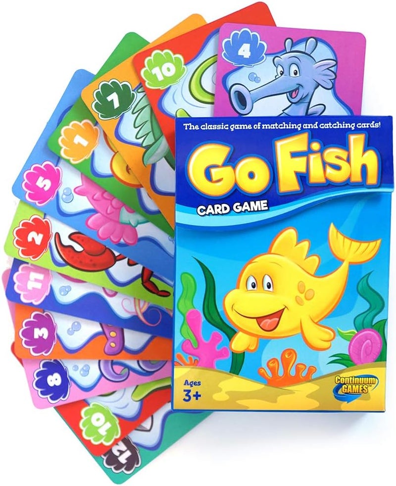 Continuum Games Go Fish Classic Card Game Fun for Children Age 3 and Up - Image 3