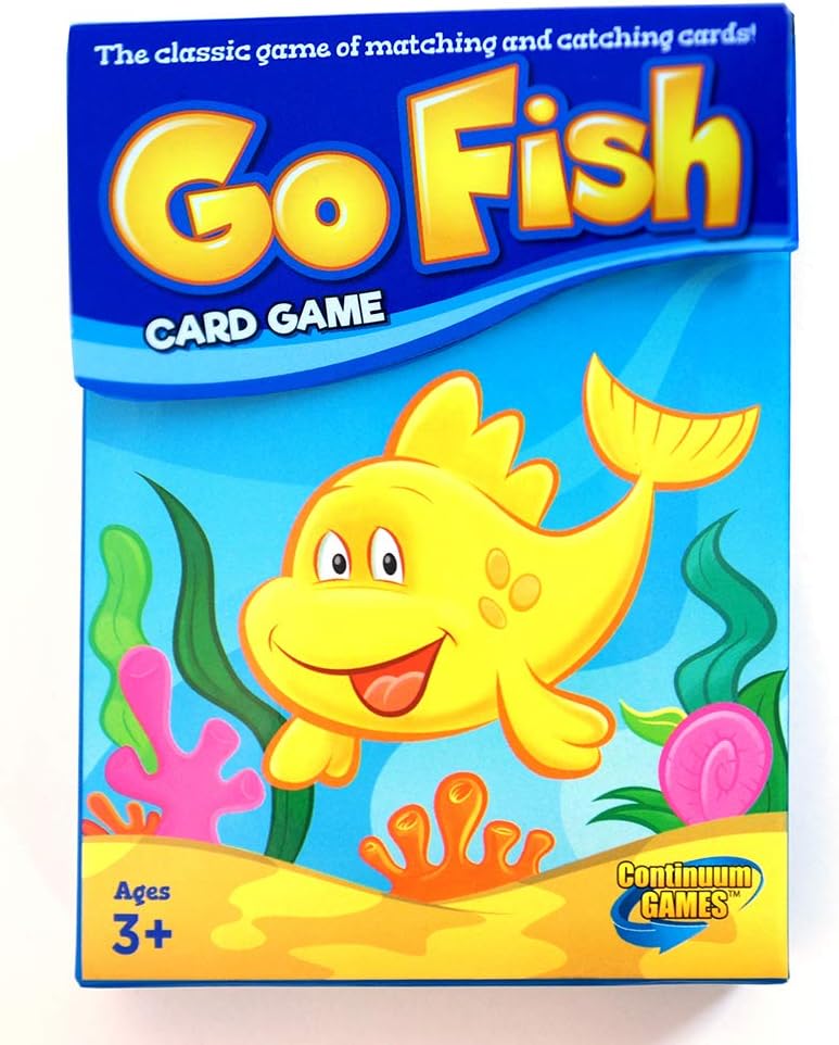 Continuum Games Go Fish Classic Card Game Fun for Children Age 3 and Up - Image 1