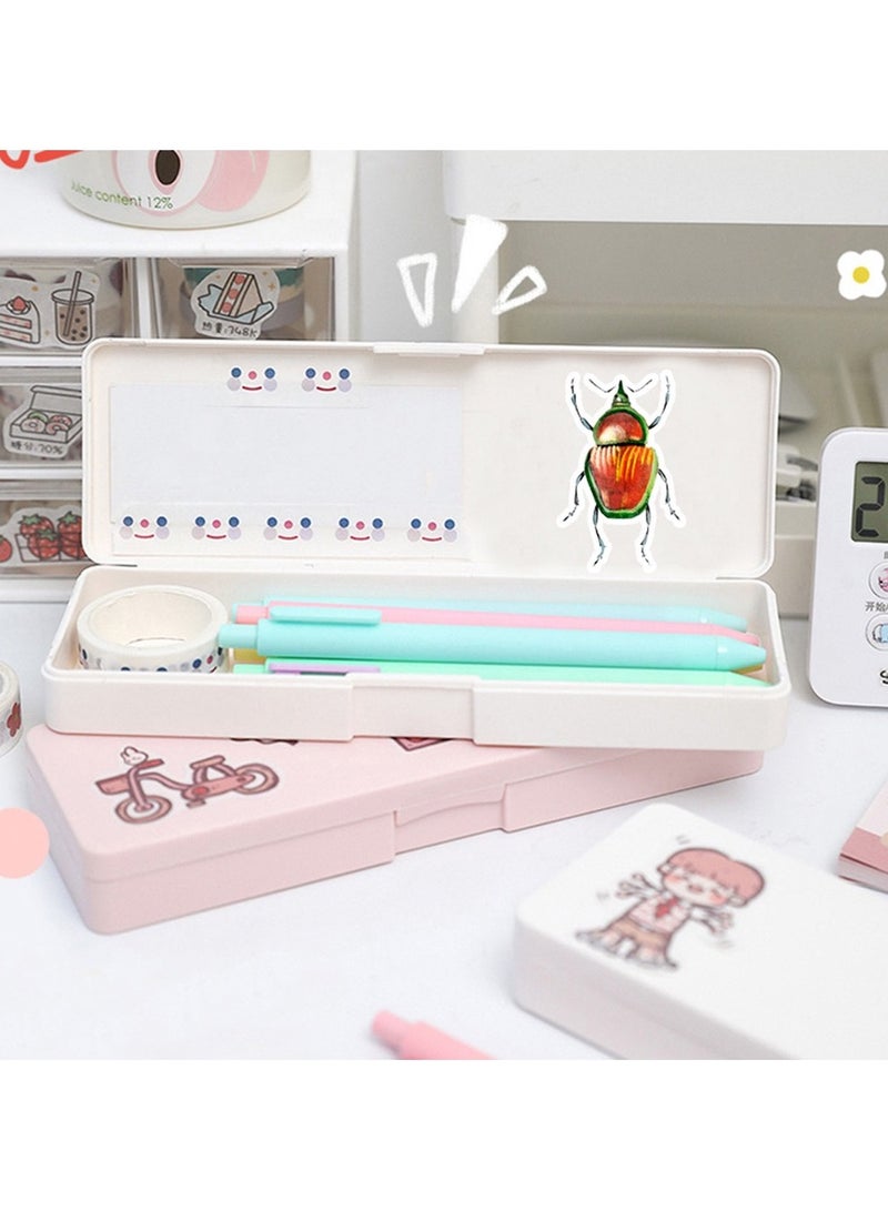 50 Pcs Lifelike Bug Stickers Pack for Kids Teens Adults Waterproof Vinyl Insect Stickers and Decals for Water Bottle Laptop Luggage Hydro Flask Car Bike Bicycle - Image 2