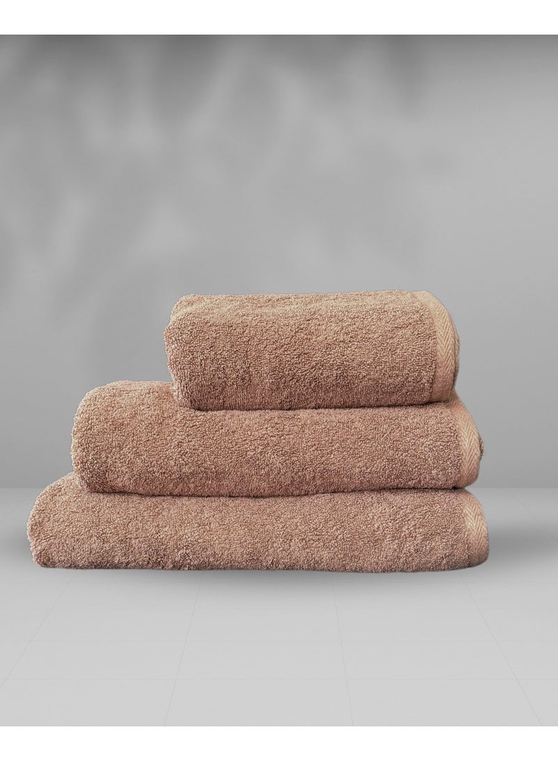 Hammam home towel 70*140 Light  brown - Image 1