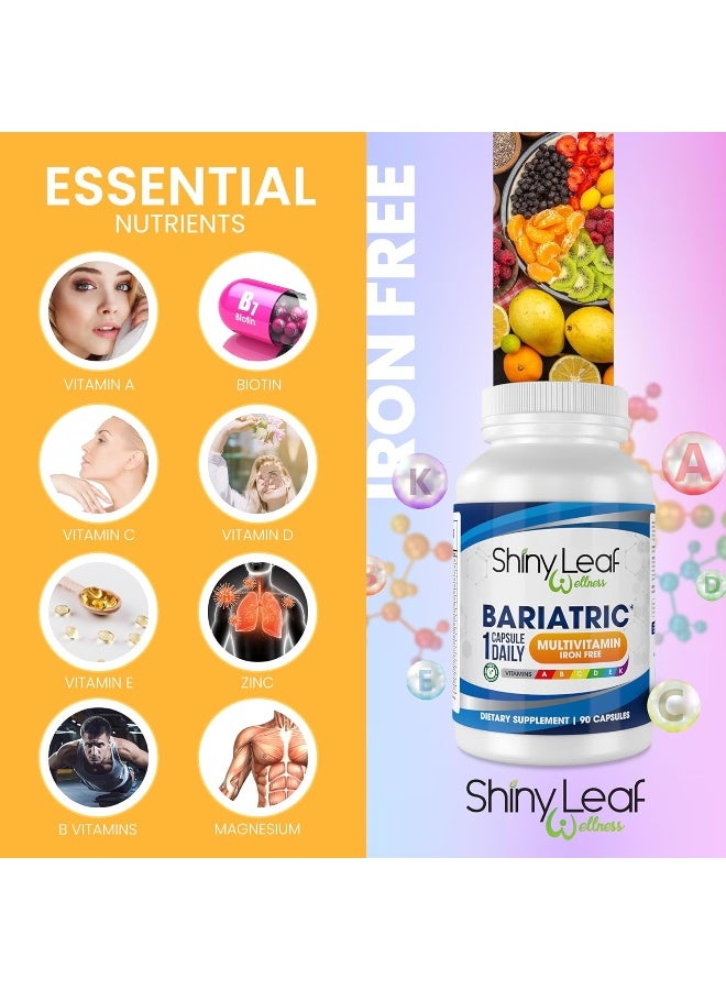Shiny Leaf كبسولات متعددة الفيتامينات للبالغين - 90 حبة - Image 5