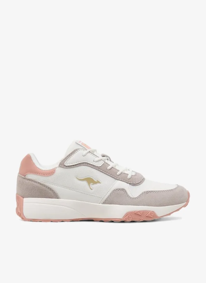 كانغاروس أحذية رياضية نسائية بأربطة متعددة الألوان