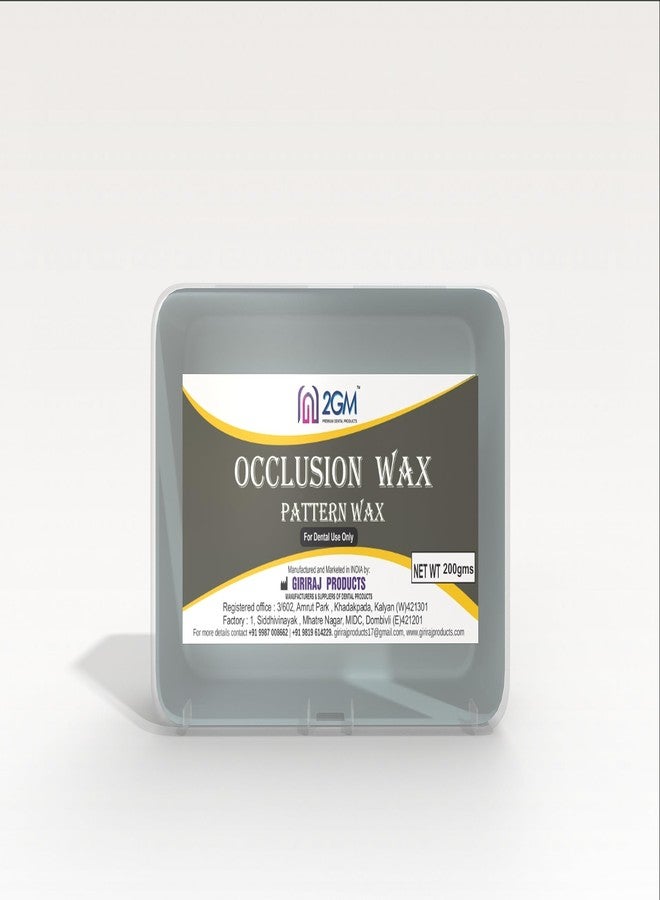 2GM Dental Occlusion Pattern Wax - 200g, Precise Dentistry Wax for Shaping & Casting, Used for Professional Grade Dental Modeling, Techniques & Dentistry Projects (Sky Blue, Pack of 1) - Image 1