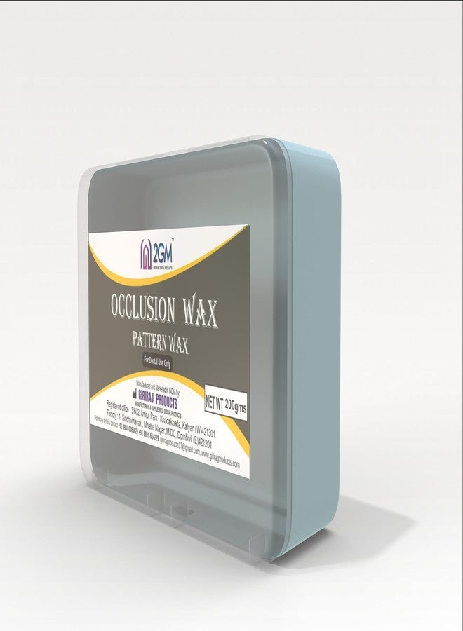 2GM Dental Occlusion Pattern Wax - 200g, Precise Dentistry Wax for Shaping & Casting, Used for Professional Grade Dental Modeling, Techniques & Dentistry Projects (Sky Blue, Pack of 1) - Image 2