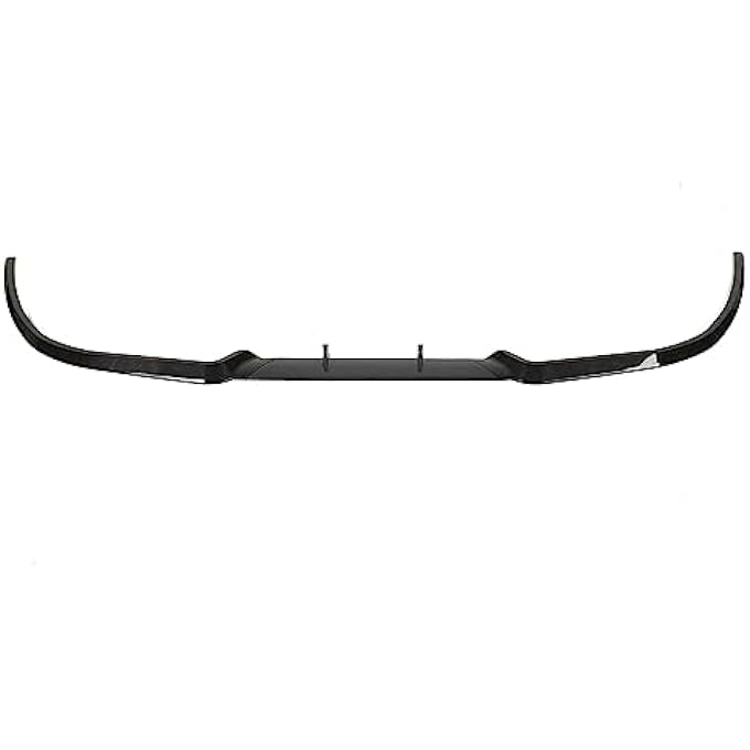 Haofy Sporty Style ABS Front Bumper Lip Separator for, with Long Service Life (Bright Black) - Image 3