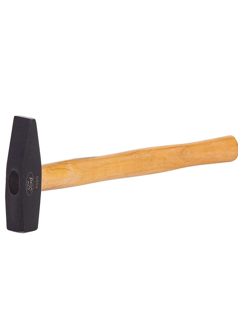Ford Tools Mechanist Hammer With Wooden Handle 400 G - Image 2