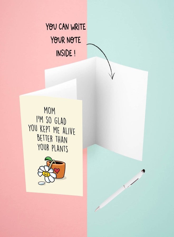 Cheerin Funny Mothers Day Card for Mom - Hilarious Birthday Card for Mom – Happy Mother's Day Mom Card – Heartfelt Gift for Mother, Stepmom, or Grandma from Daughter or Son - Image 2