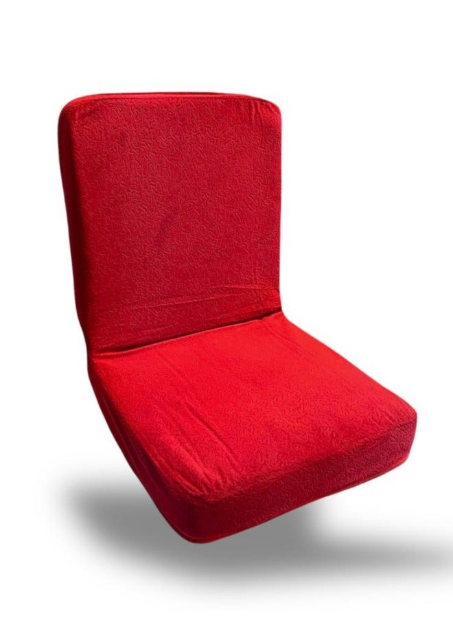 SMART HOME Floor Chair - Adjustable Floor Sofa, Chair with Soft Velvet Upholstery and Comfortable Inner Padding Suitable for Travel, Picnics, Camping and Outdoor Enjoyment - Image 2