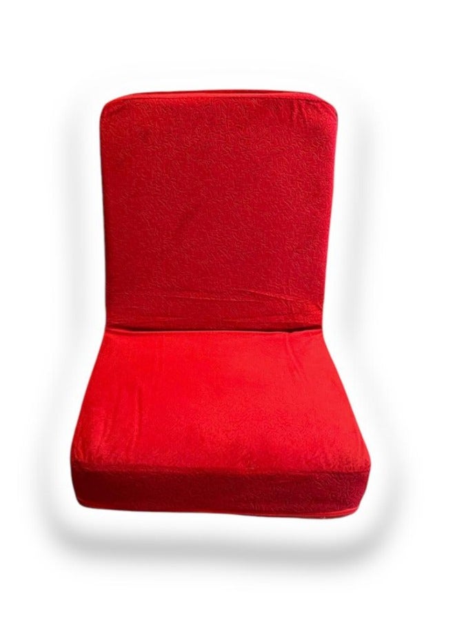 SMART HOME Floor Chair - Adjustable Floor Sofa, Chair with Soft Velvet Upholstery and Comfortable Inner Padding Suitable for Travel, Picnics, Camping and Outdoor Enjoyment - Image 3